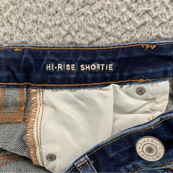 American Eagle Super Stretch Hi-Rise Shortie Women's Shorts  NWT  -   Size:  6 - Picture 10 of 14